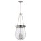 Nuvo Boliver 3-Light Pendant 14 in. Brushed Nickel Clear Seeded Glass 60/7805 - alternate 1